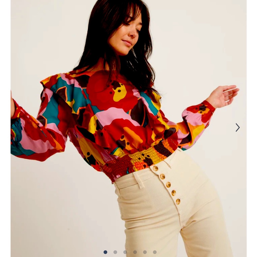 Marine Layer Brooklyn Blouse size small.